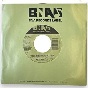 Keith Whitley – Wherever You Are Tonight B/W Tell Me Something I Don't Know 7" 4 - Picture 1 of 3