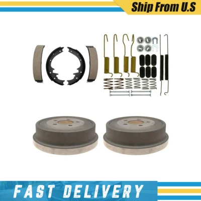 适用于 2002 年吉普自由人 - 雷贝斯特后鼓制动鞋和硬件弹簧套件 — 第 1/4 张图片