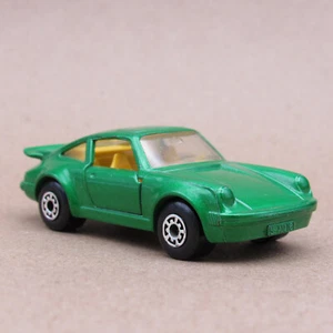 Matchbox No. 3 Porsche Turbo, Green - Yellow Interior, 1978 Lesney, Superfast - Picture 1 of 12