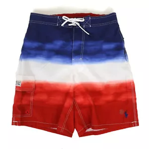 Polo Ralph Lauren Badeshorts Badeanzug - Batikeinsatz USA Flagge Farben - Bild 1 von 5