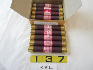 BUSSMANN NOS 6 ONE TIME FUSE 600 VOLT NOS6 LOT/BOX OF 10 - Picture 1 of 10