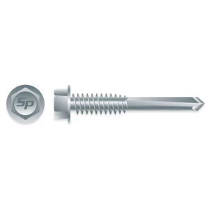 #12 x 3" HWH ZINC PLATED S/D SCREWS 1,000ct | H54 - Picture 1 of 1