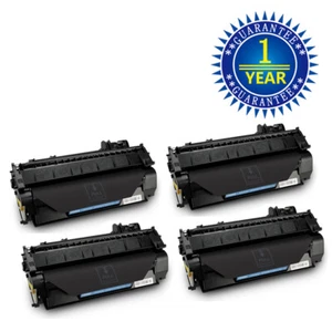 Cartuchos de tóner negro 4PK CE505A 05A para HP Laserjet P2055dn P2035n P2035 M401d - Imagen 1 de 13