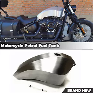 For Harley Softail 2018 2019 2020-2022 Motorcycle Petrol Fuel Tank Silver 1PC - Picture 1 of 10