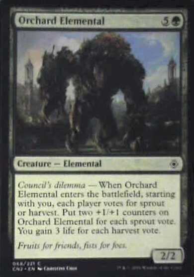 Orchard Elemental - Conspiracy: Take the Crown: #68, MTG Nm R179 - Image 1 of 1