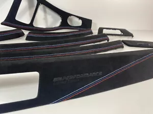 BMW E90 E91 ALCANTARA M Stitching interior trim set kit LHD LIMITED EDITION - Picture 1 of 10