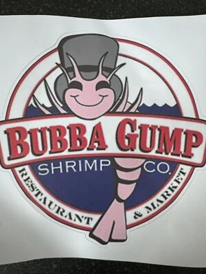 bubba gump shrimp co orlando Sticker - Image 1 of 4