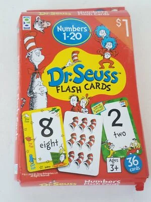 Dr. Seuss Flash Cards Numbers 1-20 by Raymond Geddes 603250195177  19520 19520 - Image 1 of 4