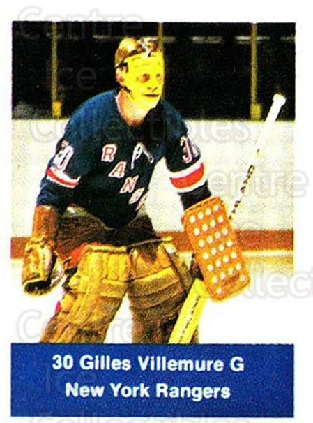 1974-75 NHL Action Stamps #194 Gilles Villemure - Image 1 of 1