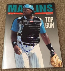 AUTOGRAPHED Marlins SPORTS MAGAZINE Volume 3 Edition 5 BASEBALL CHARLES JOHNSON - Picture 1 of 6