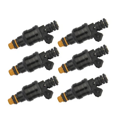 6pcs Fuel Injectors Nozzles for 1987-1990 JEEP Comanche Cherokee Wagoneer 4.0L - Image 1 of 4