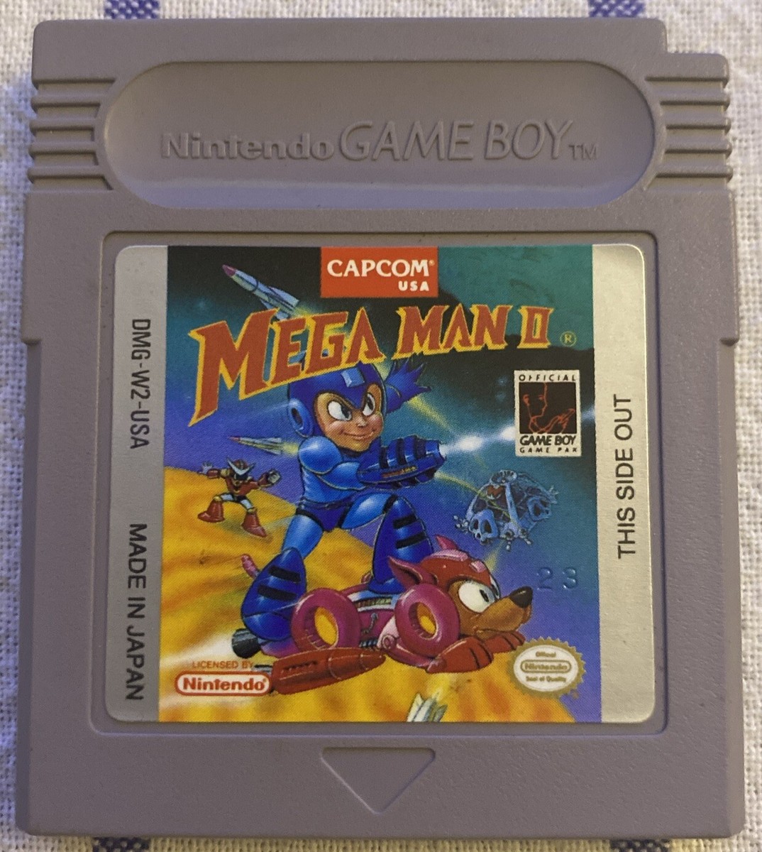 MEGA MAN II ゲームボーイソフト 超激レアゲームボーイ ソフト GAMEBOY MEGAMAN2 (ロックマン2