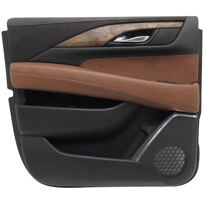 Panel de moldura de puerta interior Kona marrón LH trasero 2015 Cadillac Escalade ESV 23493564 Foto 1 de 4