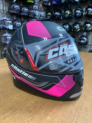 CASCO DE MOTO DE NIEVE CASTLE X THUNDER XS ROSA/NEGRO Foto 1 de 4