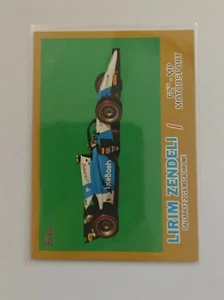 2021 Topps Formula 1 F1 Racing Gold #T61-LZ Lirim Zendeli 26/50 - Picture 1 of 2