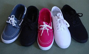 Girl Lady Women Casual Canvas Sneakers Outdoor Travel Walking Comfy Shoes19002 - Picture 1 of 23