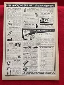 Pubblicità Stampa Vintage 1955 Numrich Arms Print Ad Personalizzata Sporter Mauser Enfield - Foto 1 di 7