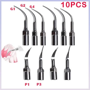 10 piezas puntas escaladoras piezoeléctricas ultrasónicas dentales para pájaro carpintero EMS/DTE pieza de mano NUEVO - Imagen 1 de 5