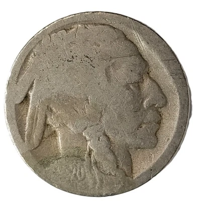 1920S Buffalo Nickel Restored Date - Image 1 of 2