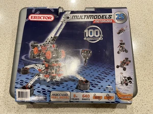 Meccano Erector 640-teiliges Super Construction 25-in-1 motorisiertes Bauset - Bild 1 von 9