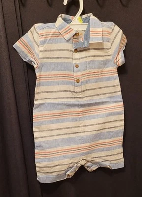 NUEVO CON ETIQUETAS MAMELUCO GYMBOREE ROJO BLANCO Y AZUL NIÑOS PEQUEÑOS TALLA 18-24 MESES Foto 1 de 4