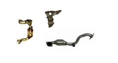 2003-2005 Mazda 6 3.0L (2) Manifold Catalytic Converter And (1) Center Converter - Image 1 of 4