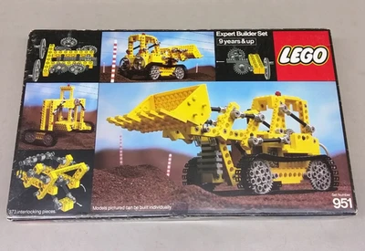 LEGO Expert Builder 951 Bulldozer NEW! Front-End Tracked Bucket Loader Technic - Image 1 of 4