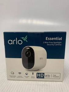New Arlo Essential 1 Wire-Free Spotlight Security Camera VMC2030-100NAS - Picture 1 of 6