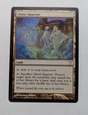 Ghost Quarter Dissension MTG Magic Gathering - Image 1 of 2
