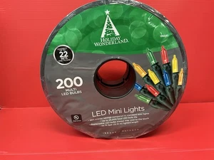 Holiday Wonderland LED Mini Multi Color Lights 200 (brandneu) - Bild 1 von 3