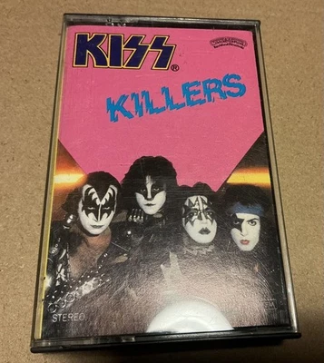 Vintage Kiss Killers Cassette Tape 1982 Album Import Casablanca Made In Holland - Image 1 of 4
