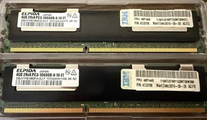 16 GB (4x 4 GB) 2Rx4 PC3-10600R-9-10-E1 RAM - Picture 1 of 1