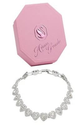 Nuevo en Caja de Regalo 5720860 Pulsera Tenis Ariana Grande x Corazón Cristal Swarovski Foto 1 de 4