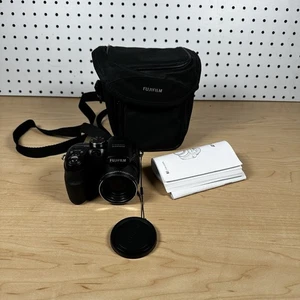 Fujifilm FinePix S1000fd 10.0MP Digital Camera 12x Optical Zoom w/ Case *Tested* - Picture 1 of 14