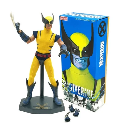 Figura de acción Wolverine escala 1/6 Marvel X-Men Crazy Toys versión de cómic Foto 1 de 4