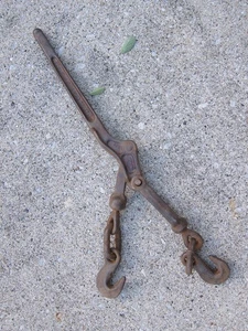 Vtg Lebus 7-1 Lever Type Load Chain Binder ,Longview,,Taxes. USA.16200 lbs - Picture 1 of 16