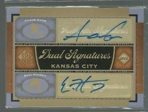 2012 SP Signature Dual Signatures #KC15 Aaron Crow/Eric Hosmer F (ref 64312) - Picture 1 of 1