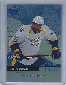 2017-18 Upper Deck Trilogy Blue #33 P.K. Subban 256/999 - Bild 1 von 1