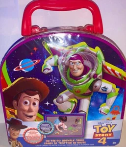 Toy Story 4 Medal Tin with Sidewalk Chalk-So Cute - Picture 1 of 1