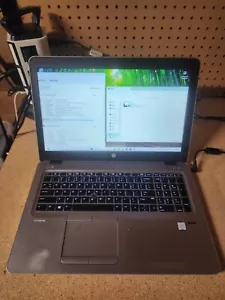 HP EliteBook 850 G3 i7-6600U 2.6GHz 32GB RAM 512GB SSD W11 Pro AMD GPU See Desc - Picture 1 of 8