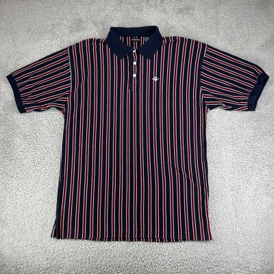 Vintage Gant Shirt Mens XL Blue Red White Collar Polo Short Sleeve 90s Preppy - Image 1 of 4