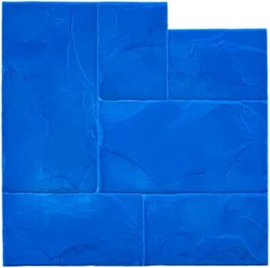 BC Ashler Concrete Stamp Single by Walttools (Rigid/Blue) - Picture 1 of 8