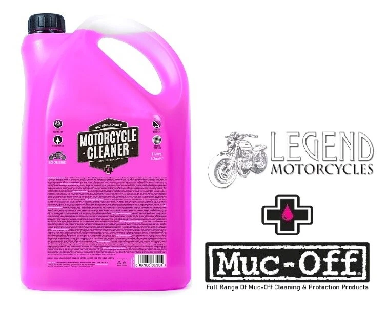 Muc-Off Nano Pulitore Motocicletta 5 Litri Azione Veloce Moto Pre-Lavaggio 5L MO-15 - Immagine 1 di 1