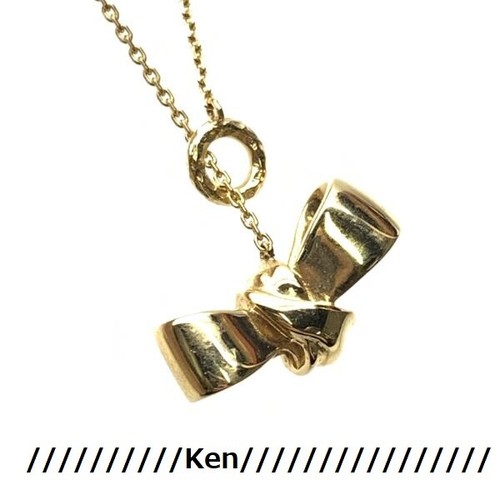 CHRISTIAN DIOR Collana Ciondolo Catena AUTENTICO Logo Oro CD Vintage Raro Nastro F S