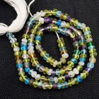 25.00 Cts / 12 Inches Natural Untreated Mix Gem Round Cut Beads Strand NK-16E201