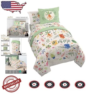 Weiches 5-teiliges Harry Potter Twin Bettdecke & Laken Set - perfekt für Übernachtungen - Bild 1 von 8