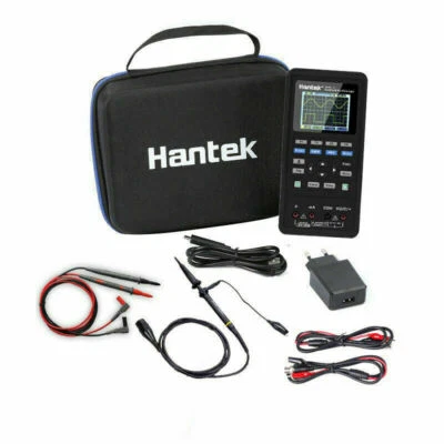 Hantek Handheld Bandwidth Tester Oscilloscope Type C 2C72 Multimeter 2in1 70MHz - Image 1 of 4