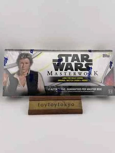 2024 TOPPS STAR WARS OBRA MAESTRA HOBBY BOX (2 AUTOS) Nuevo Sellado de Fábrica JPN - Imagen 1 de 12