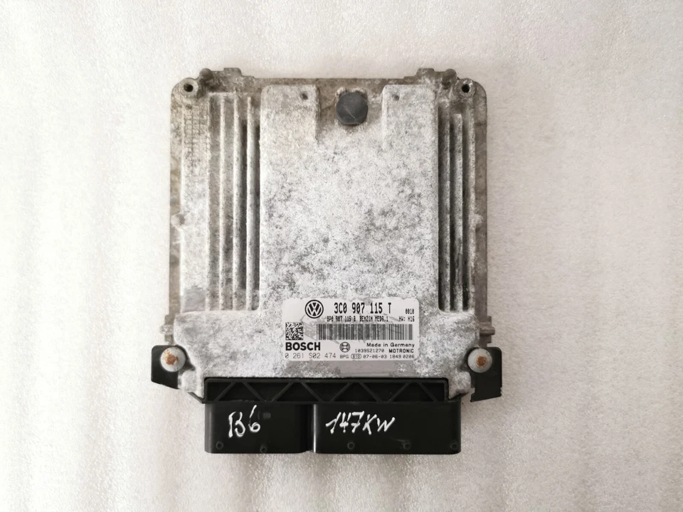 Centralina motore VW Passat 3C 2.0 TFSI centralina motore engine ECU 3C0907115T - Immagine 1 di 4