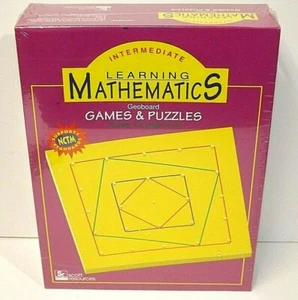 Intermediate Learning Mathematics Games & Puzzles Grade 4-6 Scott Resources New - Picture 1 of 5